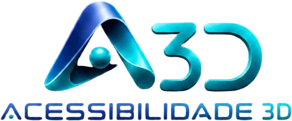 Logo Acessibilidade 3D